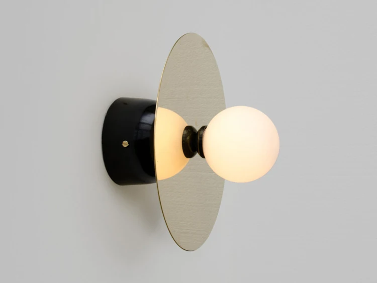 

Nordic LOFT bronze ceiling light industrial wind UFO bedroom aisle balcony study ceiling light
