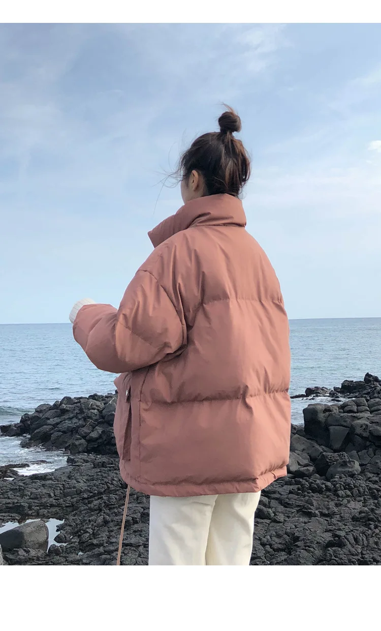 Очень сказочное хлопковое пальто для фотосессии; Новинка года; Стильная хлопковая стеганая куртка; женская универсальная короткая хлопковая стеганая одежда waitmore