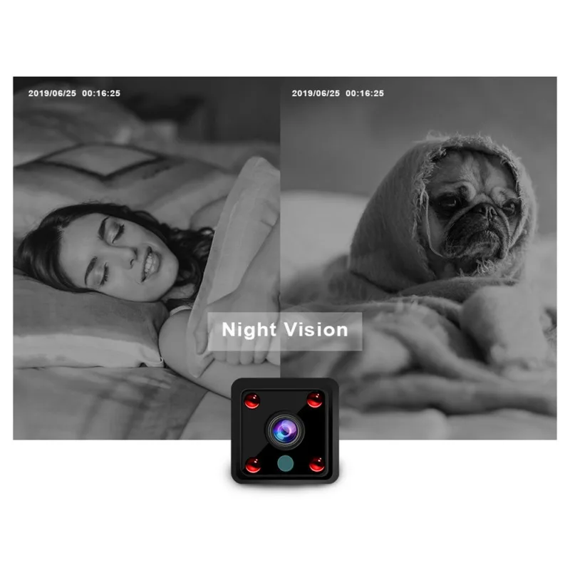 Мини-камера HD видеокамера IP камера 1080P датчик ночного видения wifi камера с дистанционным монитором маленькая камера беспроводная камера наблюдения