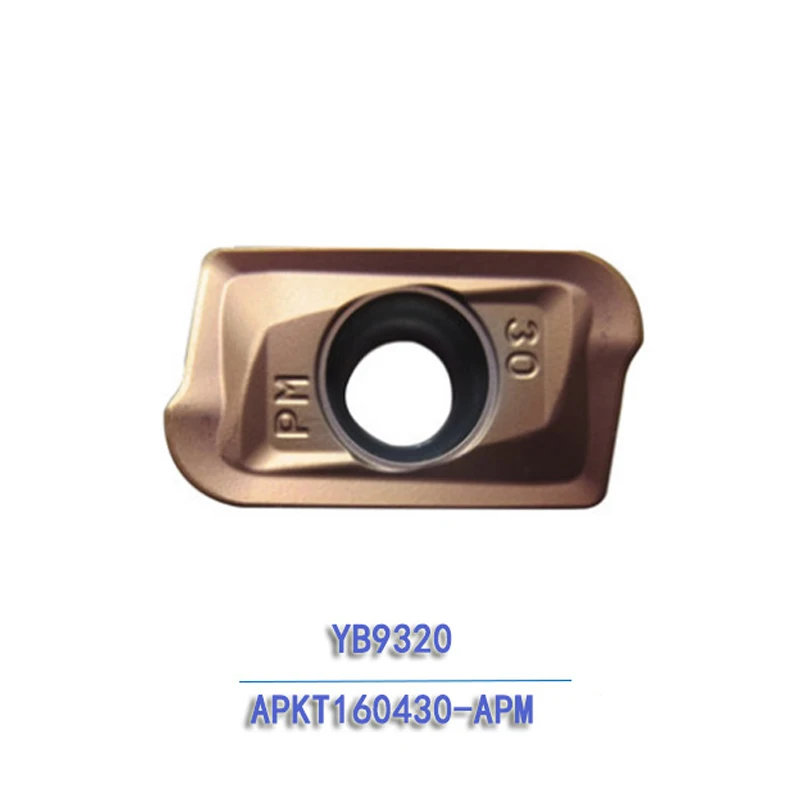 Оригинальный APKT160408-APM YB9320 APKT 160408 CVD твердосплавная фрезерная вставка