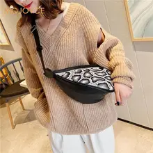 Женская сумка-мессенджер из искусственной кожи с леопардовым принтом, сумка через плечо из искусственной кожи, Прямая поставка