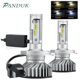 

PAUNDUK Mini H4 H7 LED Car Headlight Canbus 16000LM ZES 4300K 6000K 8000K 12V H3 LED H1 9005 9006 HB4 H11 Auto Fog light Bulb