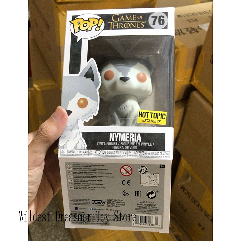 FUNKO POP фигурки Игра престолов Арья Старк figura ПВХ фигурка коллекция модель подарок для детей виниловые игрушки куклы 10 см