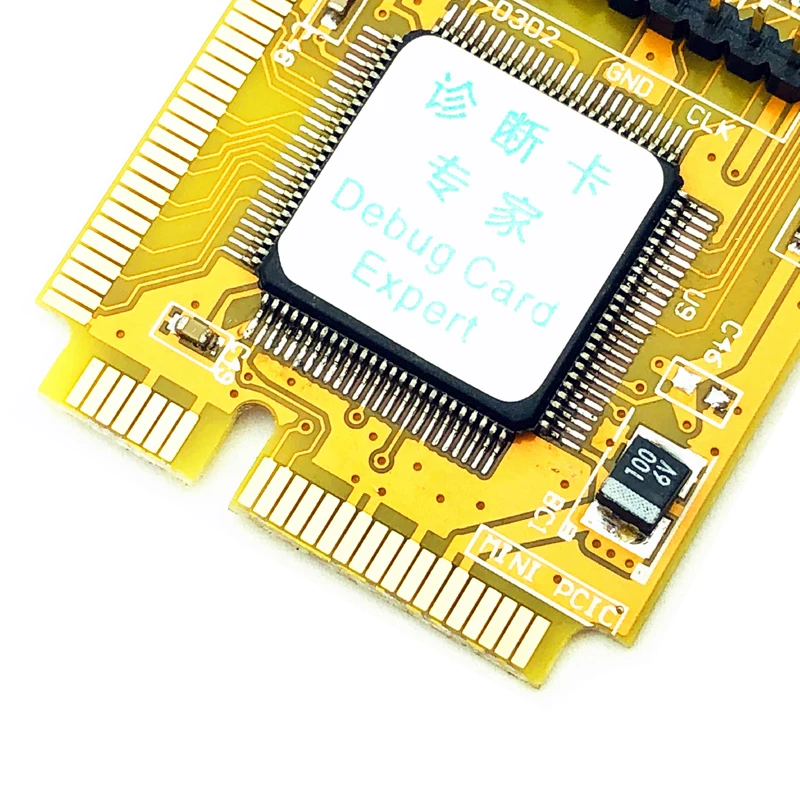 PCI-E Adapter Card PCI-E Expansion Card PCI-E USB Adapter Card PCI Debug Card PC Analyzer Tester POST Card For Notebook Laptop Express Card