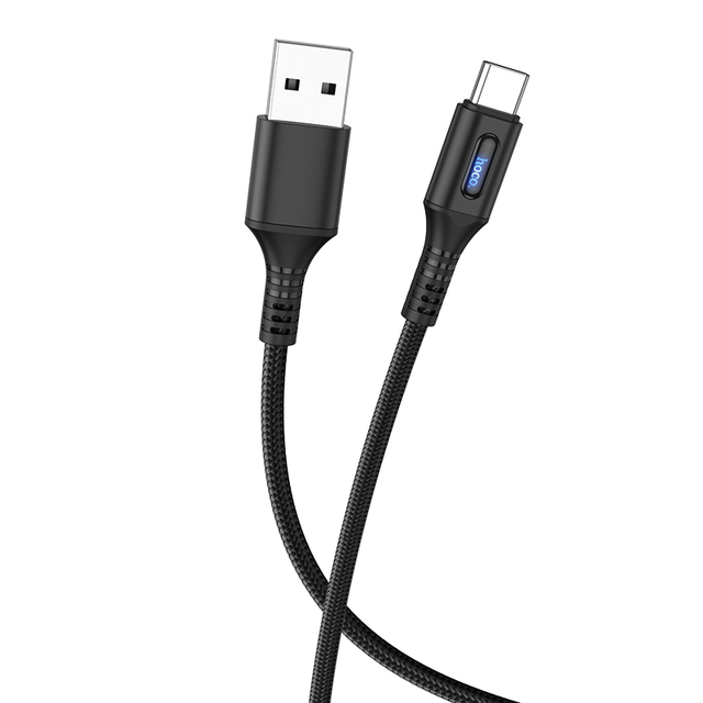 smart power off charging USB Type C Cable 3A USB C Cable Fast Charging Data Cable Type-C USB Charger For Samsung Xiaomi 10