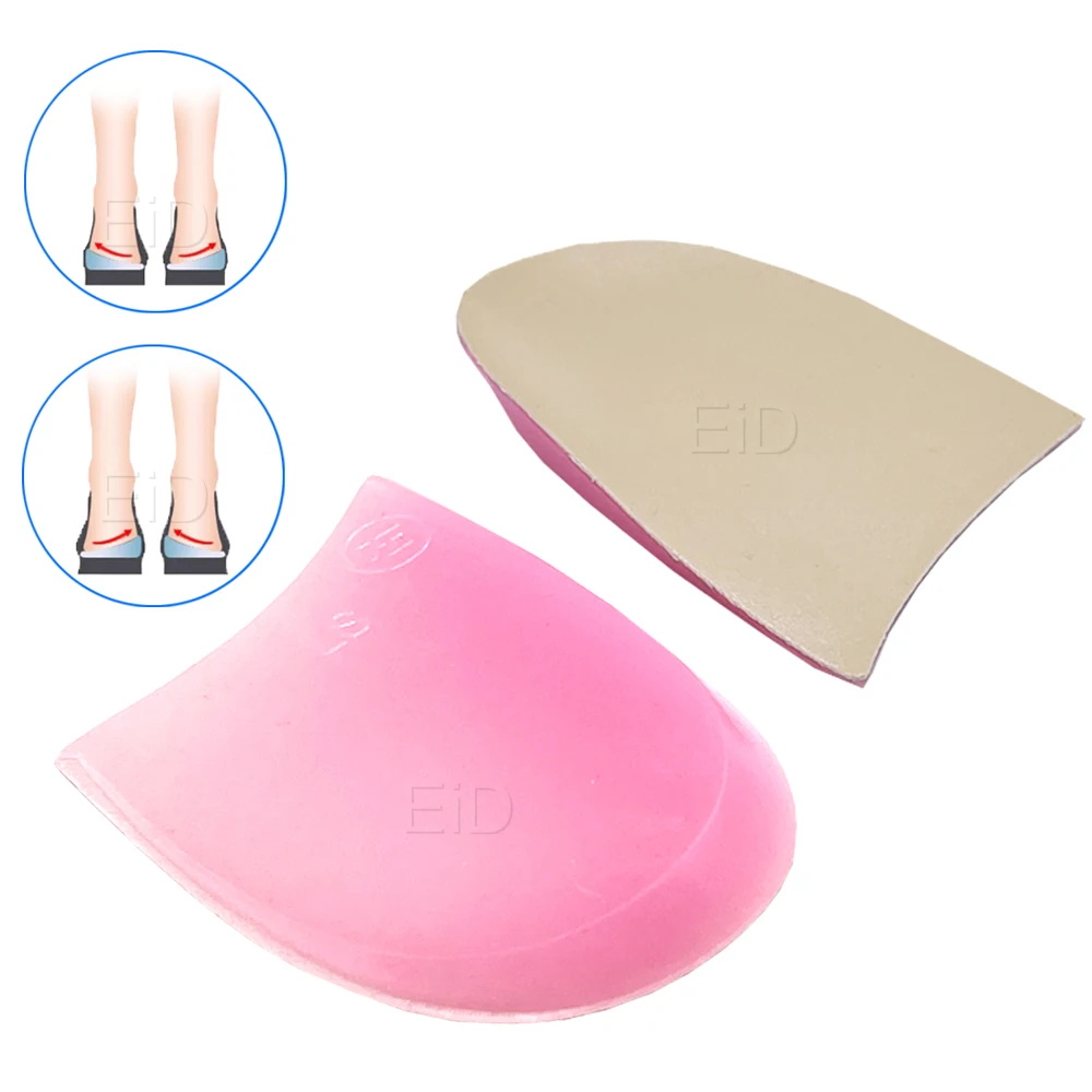 EiD 2PCS Fersenpolster Korrektur O-förmige Beine X-förmige Beine innen außen Unisex atmungsaktive weiche Einlegesohlen Erhöhungspolster Fußpflege – Detail 9