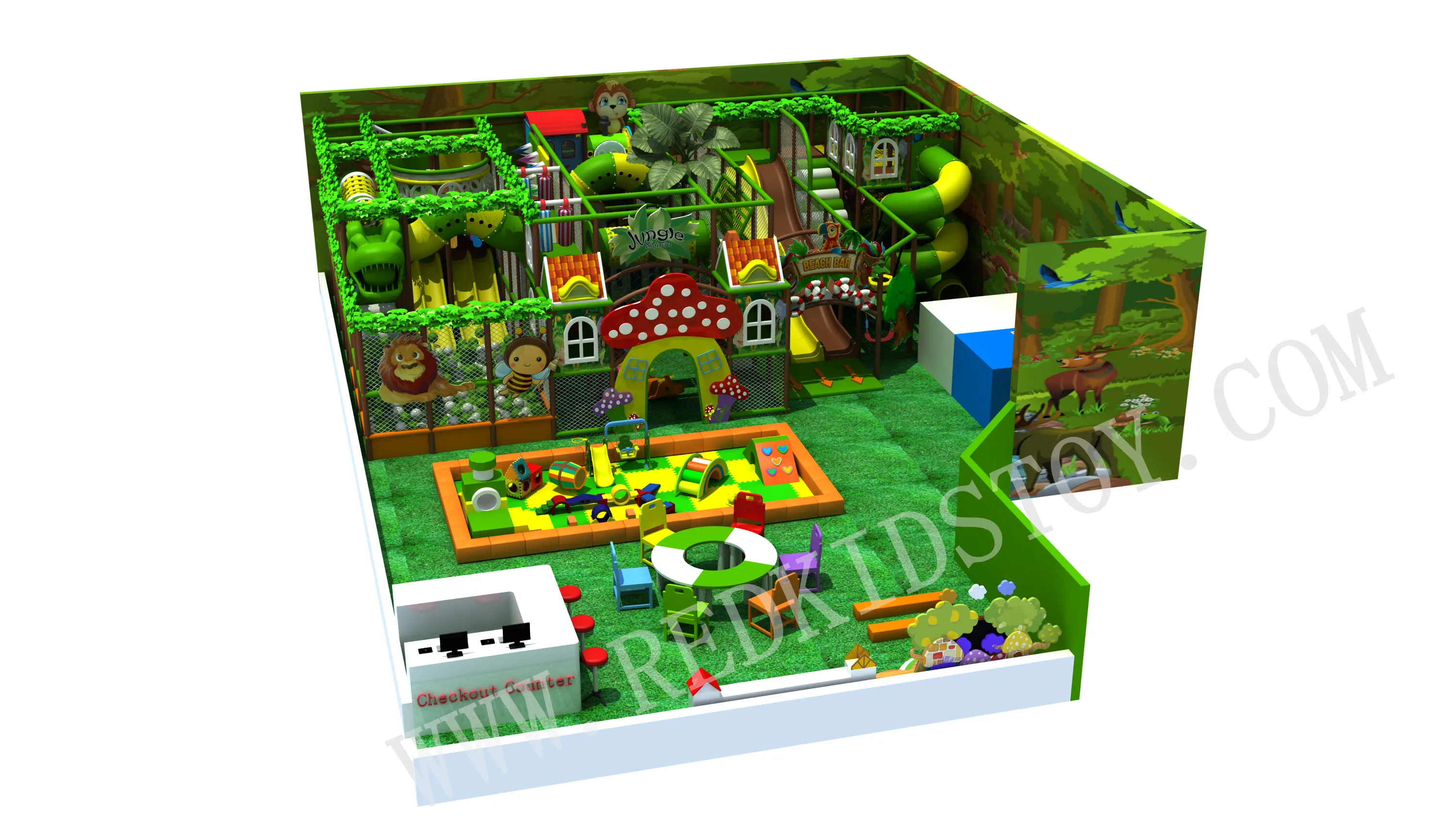 parque-infantil-multifuncional-con-tem-tica-de-jungla-patio-de-juegos