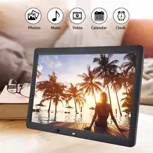 Цифровая фоторамка с пультом дистанционного управления и функцией обнаружения движения, диагональю 15,4 дюйма