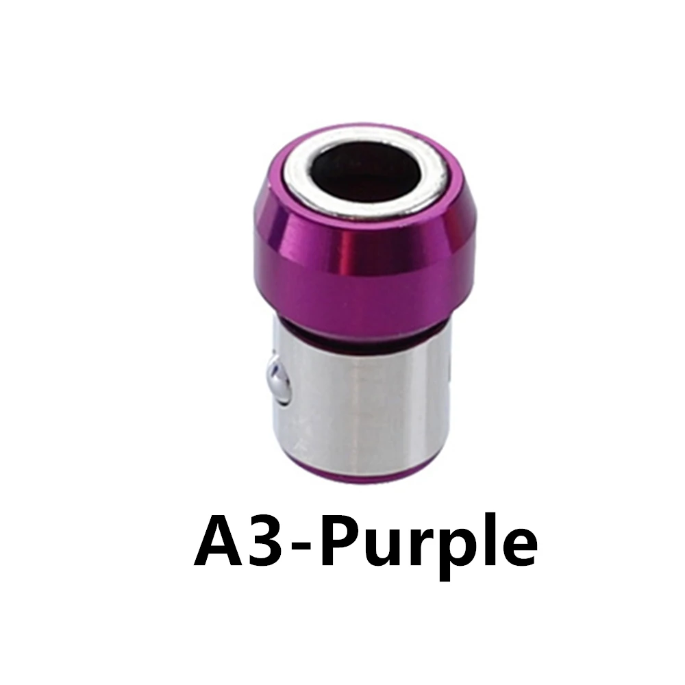 Universal Magnetic Ring Screwdriver Bit with Anti-Corrosion and Strong Magnetizer