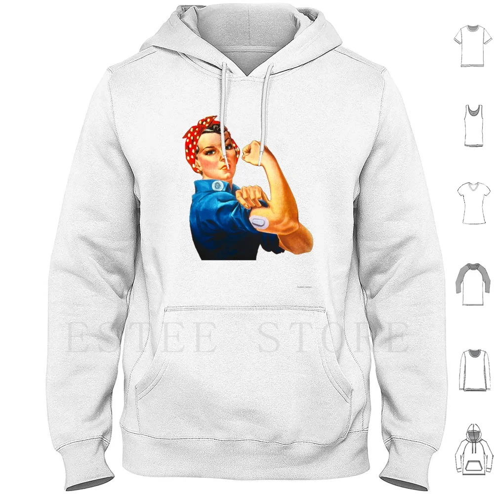 Felpe Con Cappuccio Rivettatrice Per Diabetici A Maniche Lunghe Diabete Diabetico Disegni Dexcom Rivettatrice Rivetto Diabete Tipo Uno