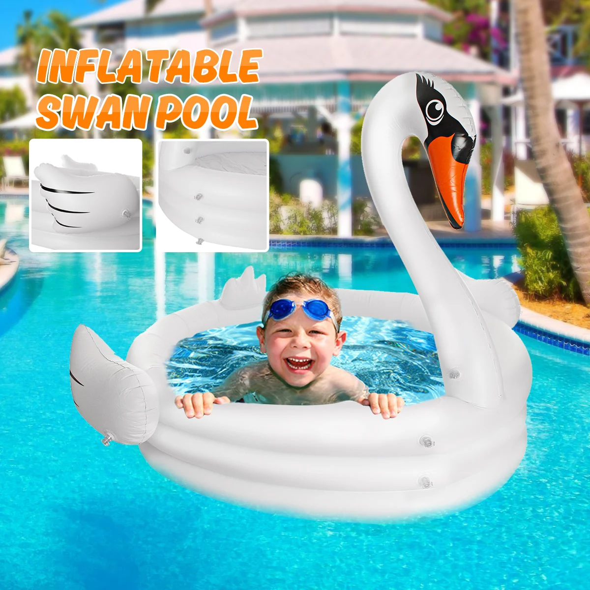 boat paddling pool