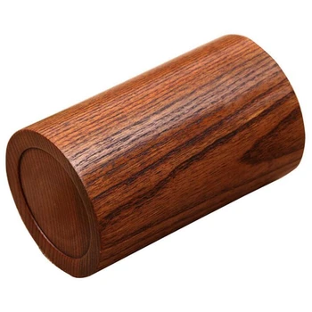 

1Pc School Student Office Pen Holder Eco-Friendly Kitchen Wooden Round Cutlery Tongs Fork Utensil Spatula Chopsticks Spoon Holde