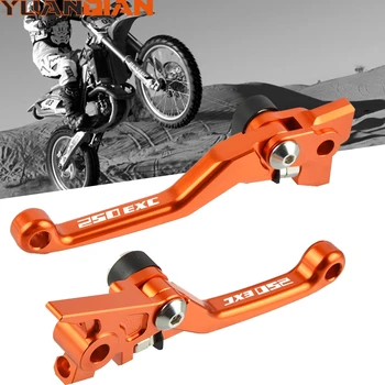 

250 EXC TPI CNC Motorcycle DirtBike Motocross Pivot Brake Clutch Levers For KTM 250EXC TPI 2003-2005 2006-2016