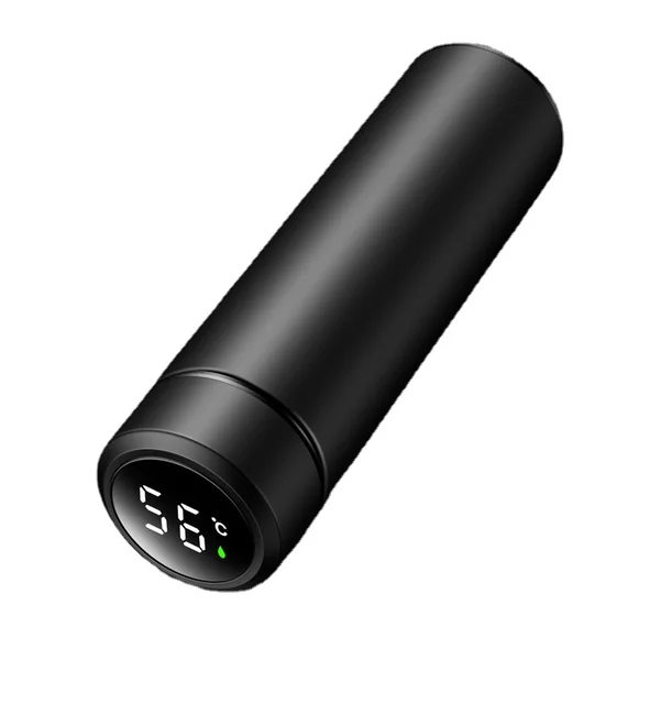 Tazza termica intelligente da 500 ml, borraccia con display digitale della temperatura a LED, tazze termiche in acciaio inossidabile, tazze termiche intelligenti_voghion.com