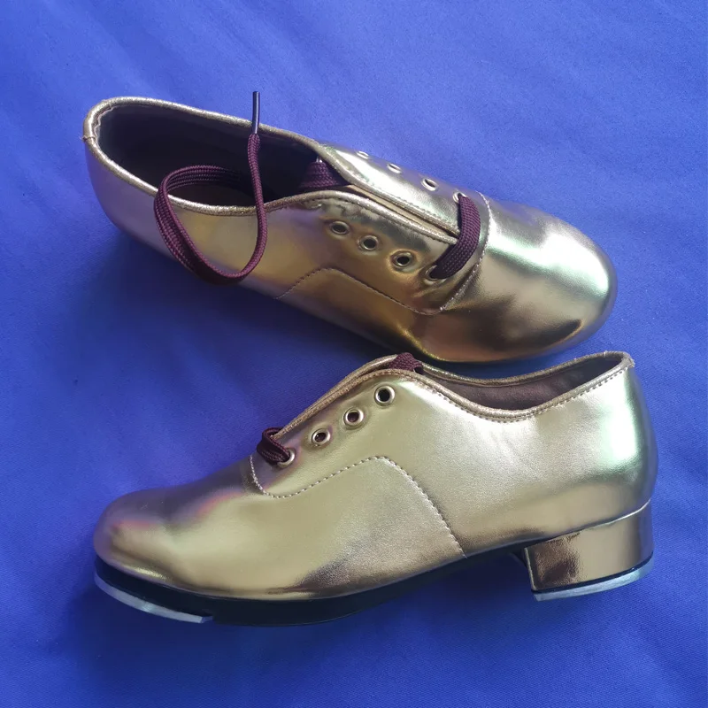 Tap Dance Shoes Men Hard Bottom Tap Shoes Sports Adult Children Dance Shoes Sneakers Step Dancing Shoes For Women 5