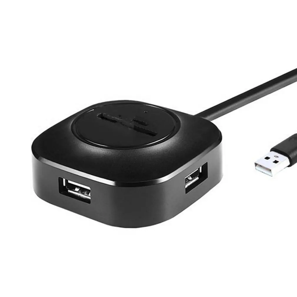 

USB Hub Multifunction USB Splitter With Power Supply Interface 4 USB Ports Adapter High Speed Hub For PC Computer