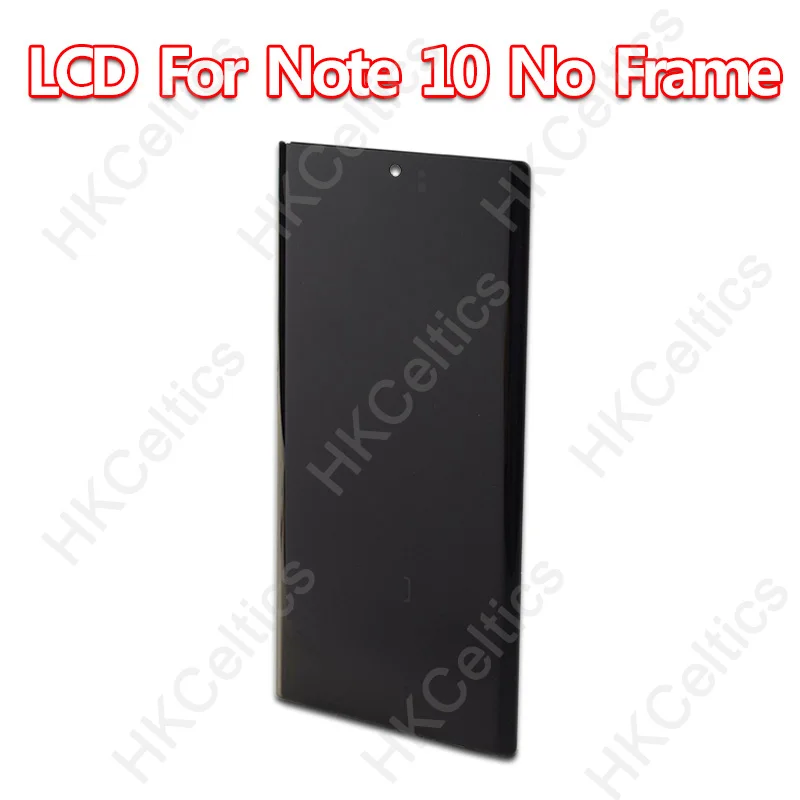 Amoled для samsung Galaxy Note 10 lcd N970F дисплей+ сенсорный экран дигитайзер с рамкой для samsung note10+ lcd N975 N9750/DS