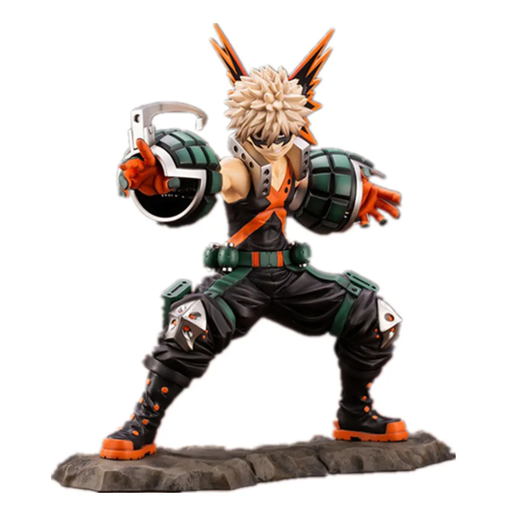 Фигурки героев мультфильма Моя геройская Академия Bakugou Izuku Todoroki Shoto URARAKA ARTFXJ ПВХ