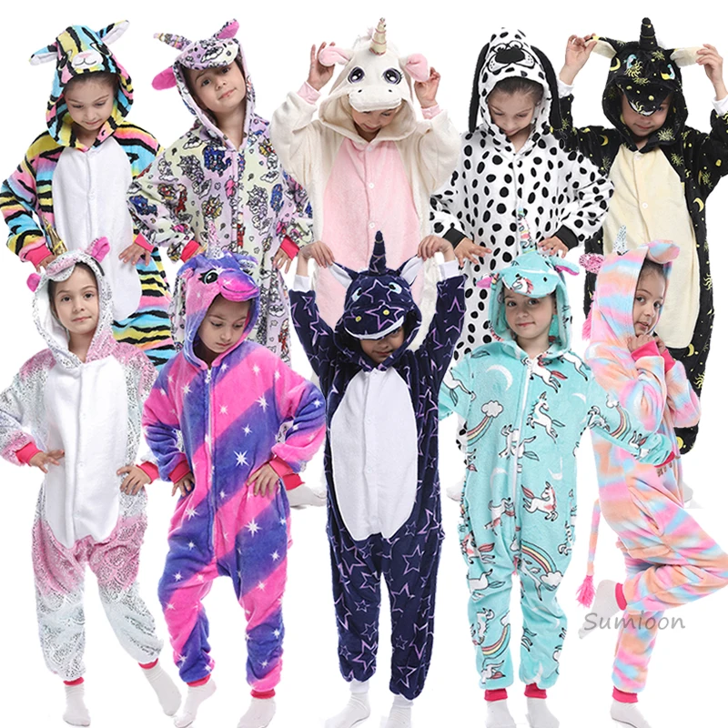 Kigurumi Pajamas Unicorn For Children Baby Girls Pyjamas Boys Sleepwear Animal Panda Rabbit Licorne Onesie Kids Costume Jumpsuit Kigurumi Pajamas Unicorn For Children Baby Girls Pyjamas Boys Sleepwear Animal Panda Rabbit Licorne Onesie Kids Costume Jumpsuit