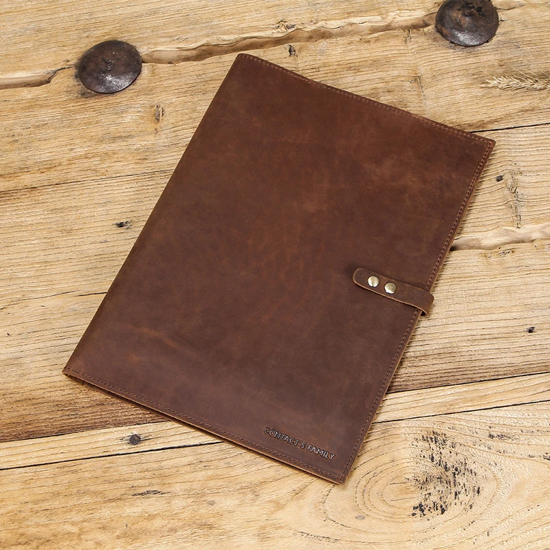 Genuína Capa de Couro de Vaca para Ipad Pro Folio Capa com Porta Lápis Case da Manga do Cartão do Telefone Galaxy Tab s9 Mais Carteira 12.9 - Imagem 3
