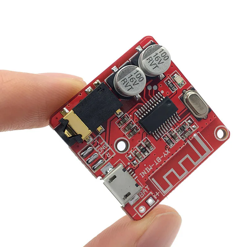 Плата аудиоресивера Bluetooth 4 1 3 5 мм стерео сделай сам модифицированные аксессуары