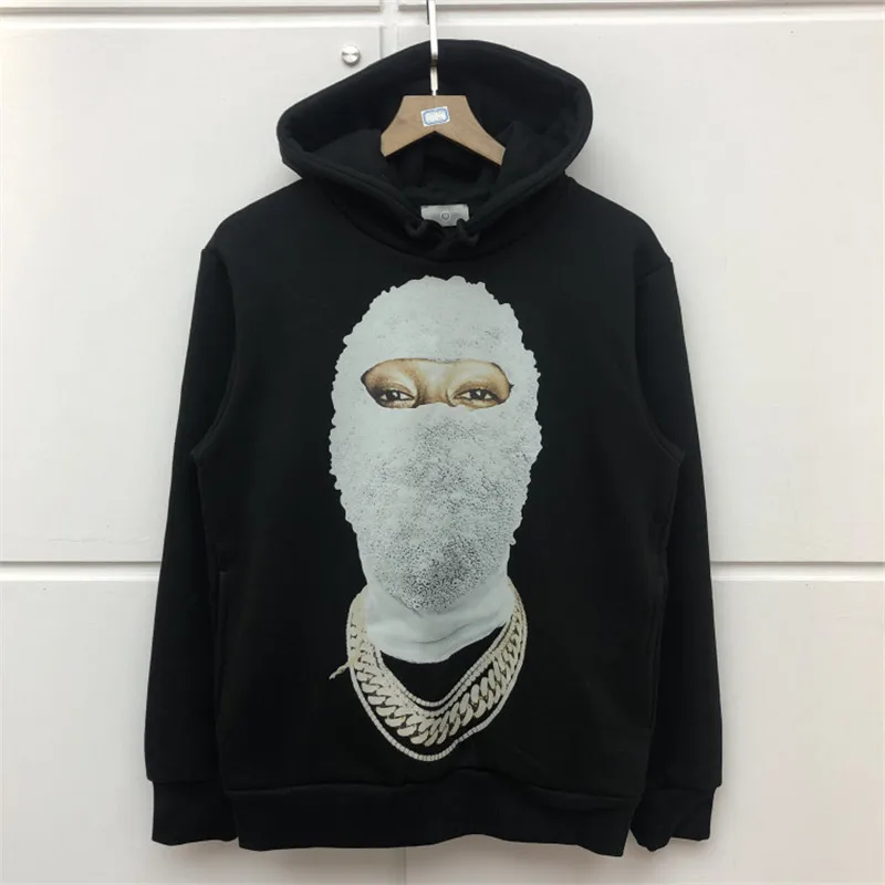 

IH NOM UH NIT Stranger Things Hoodies Men Women Cotton Autumn Winter Stranger Things Diamond Masked Sweatshirts Pullover