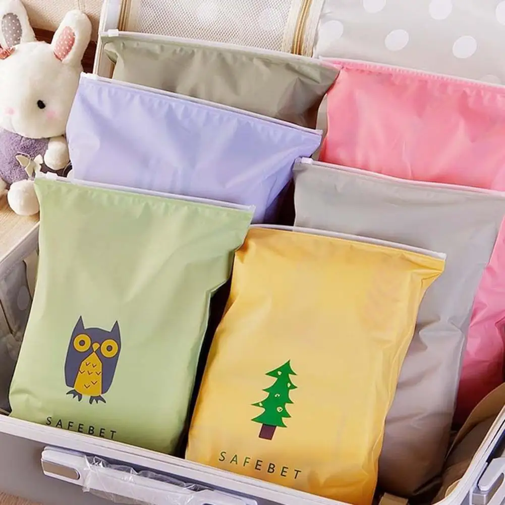 Drawstring Bag Suitcase Shoes Underwear Travel Storage Bag Cartoon Waterproof Organizer Bag Clothes Packing Drawstring Bags