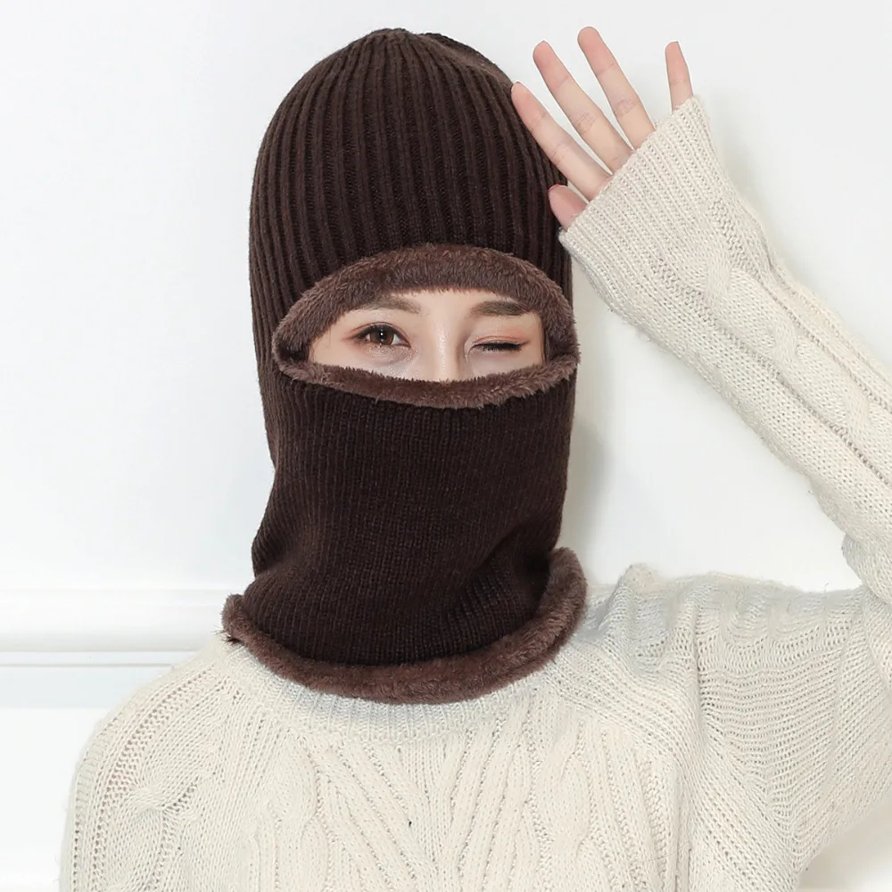 Chapeau hiver chaud tricoté hommes femmes