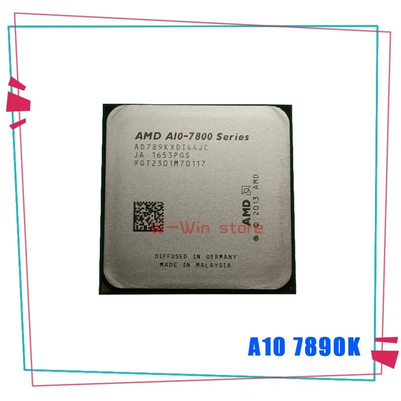 AMD A10-Series A10-7890K A10 7890 K A10 7890 K 4,1 ГГц четырехъядерный процессор AD789KXDI44JC разъем FM2