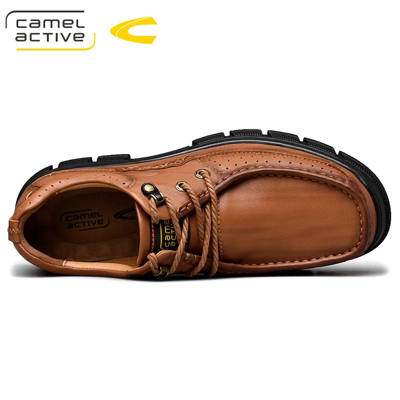 Camel Active новая Mne уличная походная обувь кожаные Нескользящие дышащие альпинистские треккинговые кроссовки