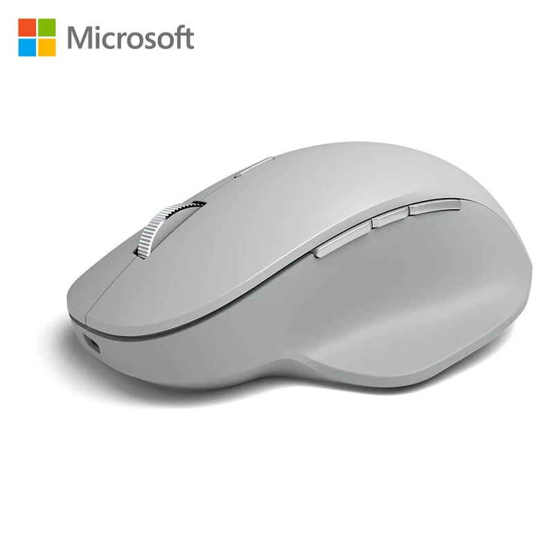 Точная Беспроводная Bluetooth Мышь Microsoft эргономичный дизайн для ноутбука Офисная