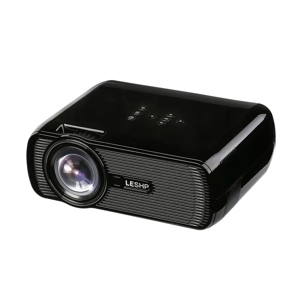 

Multi-media LED Video Projector 1080P HD Office Home Cinema BL-80 1000:1 Black