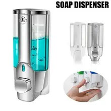 350 мл диспенсер для мыла настенный с одной головкой ручной жидкий шампунь душ с замком для ванной комнаты