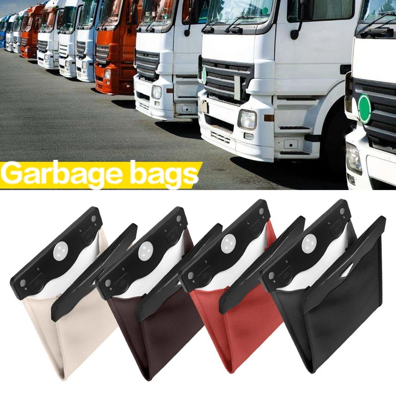 

Car Trash Can Hanging Car Storage Box Storage Box Multi-Function Car Garbage Bag Car Interior Supplies