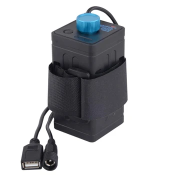

8.4V Waterproof USB 4x 18650 Battery Storage Case Box For Bike LED Smart Phone