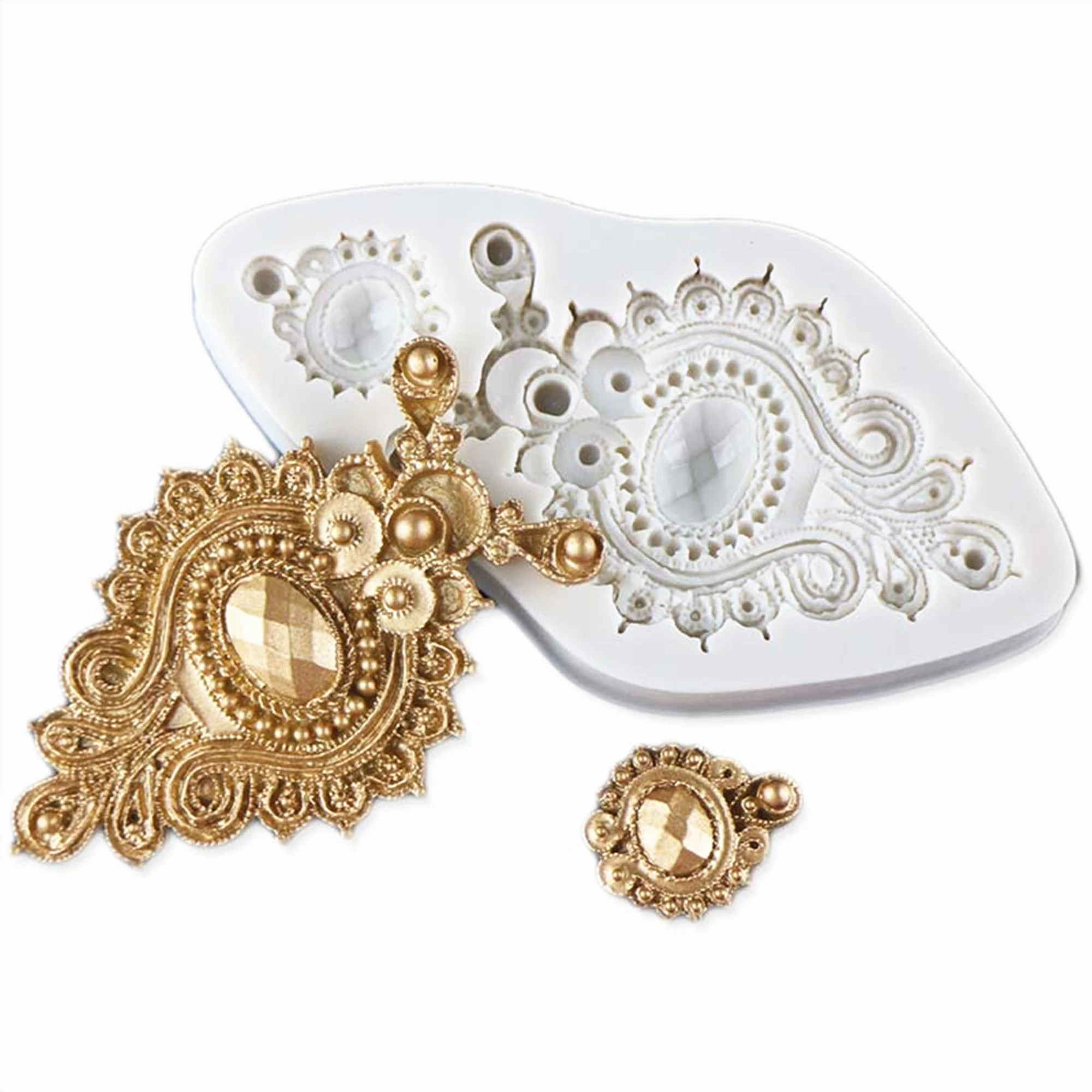 

Gem Diamond fondant cake chocolate silicone mold Baking mould Sugarcraft Cake Decorating Tools Kitchen Baking Accessories M547