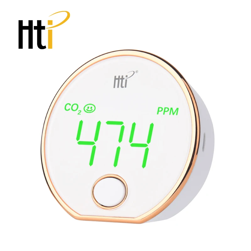 Mini CO2 Tester Indoor air quality monitor Portable Carbon Dioxide Gas CO2 Meter Detector HT-401 Agricultural