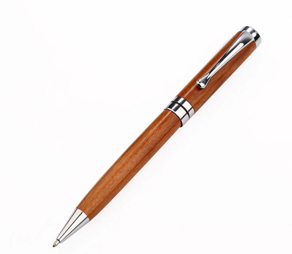 Изысканные деревянные и металлические подарочные ручки, ручки для подписи, школьные канцелярские принадлежности, можно настроить логотип шариковая ручка