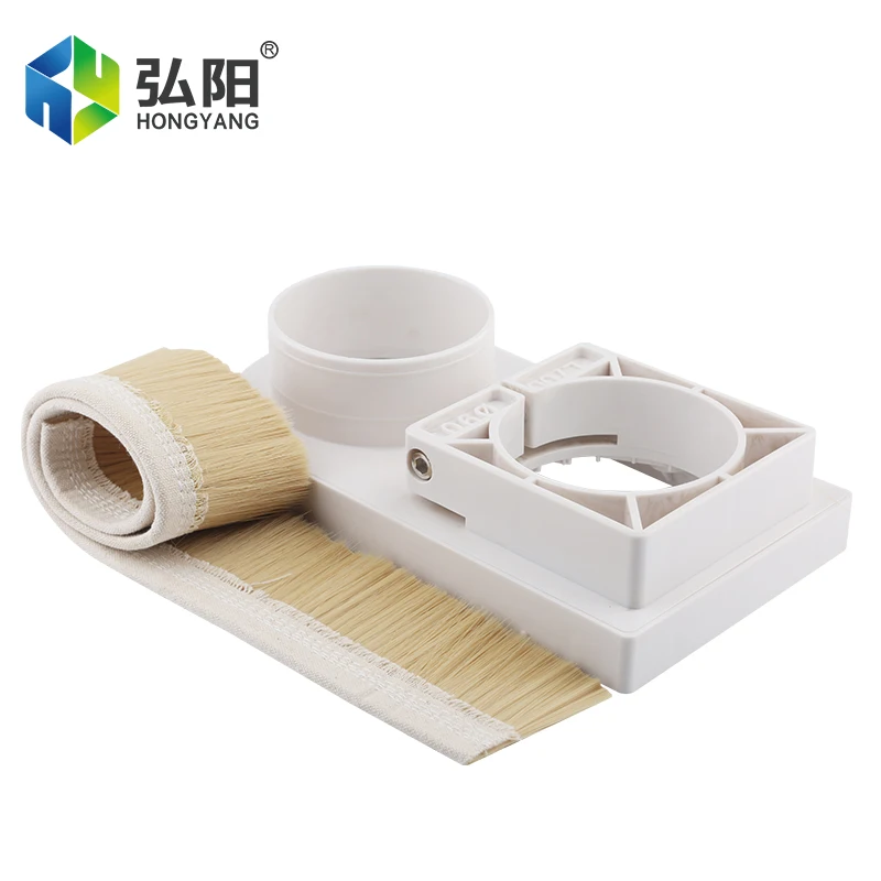 Woodworking Dust Removal Cover CNC Milling Woodworking Dust Removal Tool Spindle Dust Collector Collector 75 80 85 90 100mm Removable Dust-Proof Brush
