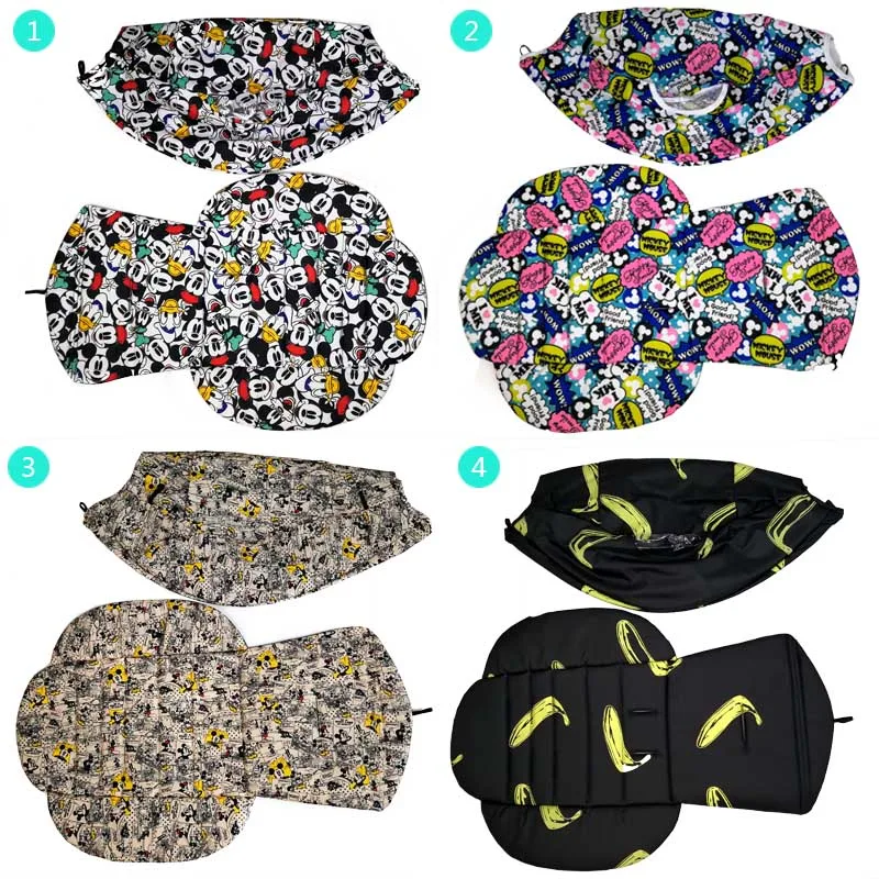 Stroller-Hood-Mattress-For-175-Yoya-Baby-Throne-Oxford-Cloth-Back-With-Mesh-Pockets-Yoya-Stroller (3)