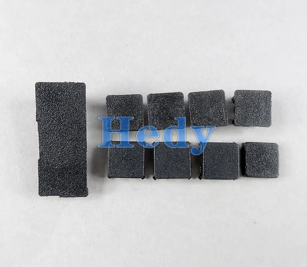 2 Sätze Gummi füße kompletter Satz Staubs topfen abdeckung Schraube Kunststoffs topfen Fuß abdeckung für ps3 slim Konsole – Detail 21