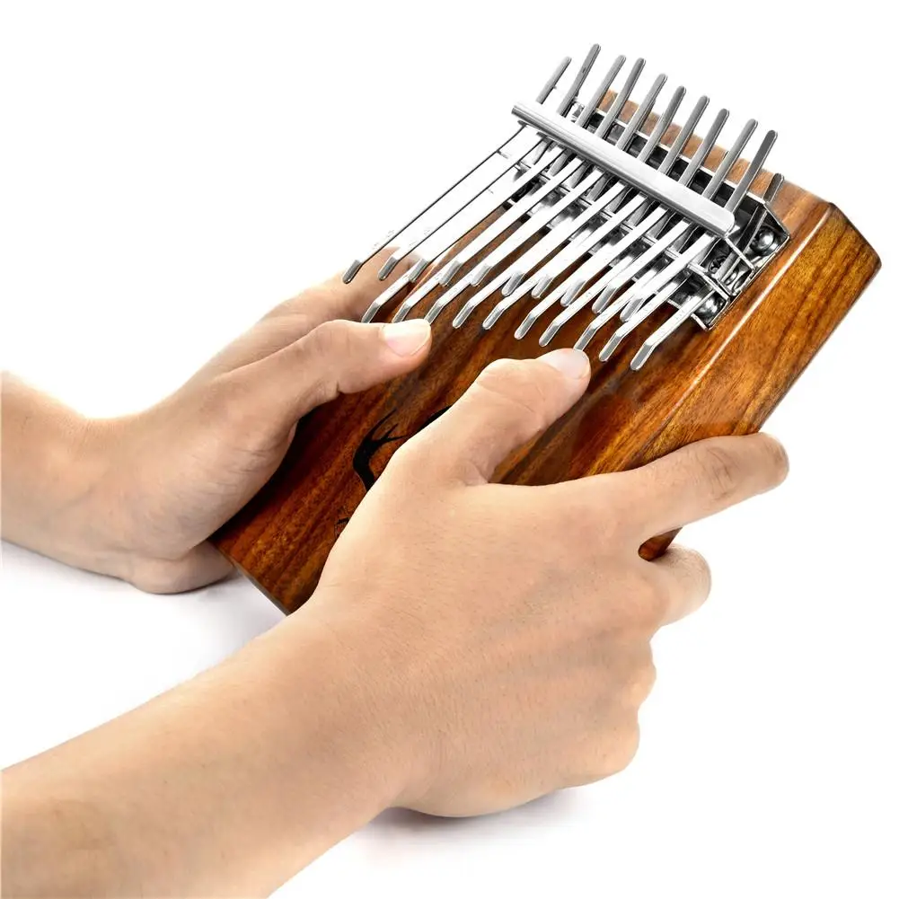 Muspor Kalimba «пианино для больших пальцев» 20 клавиш высокого качества акации двухслойный «пианино для больших пальцев» Mbira с футляром музыкальный инструмент
