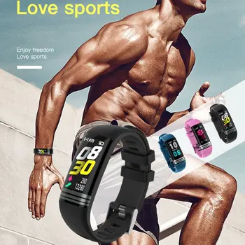 

Fitness Bracelets Smart Band Cardio Bracelet Wristband Health Bracelet 5 in 1 Activity Tracker Measurement Of Pressure And Pulse