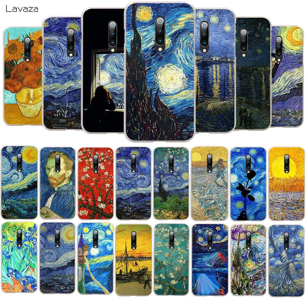Lavaza Ван Гог Звездная ночь жесткий чехол для телефона Oneplus 5 5T 6 6T 7 7T Pro Чехол |