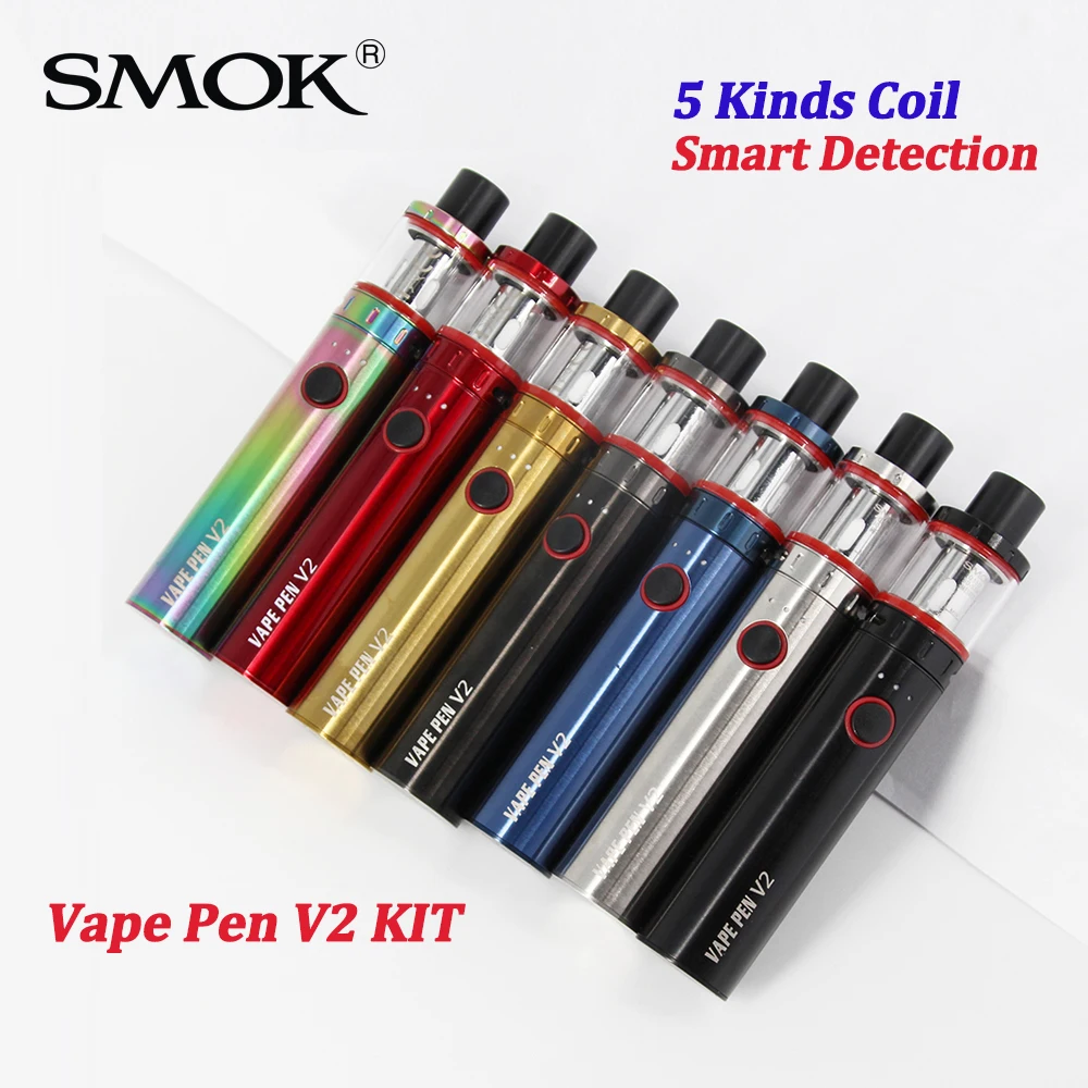 Tanie SMOK Vape Pen V2 zestaw 60W 1600mAh parownik do elektronicznego sklep