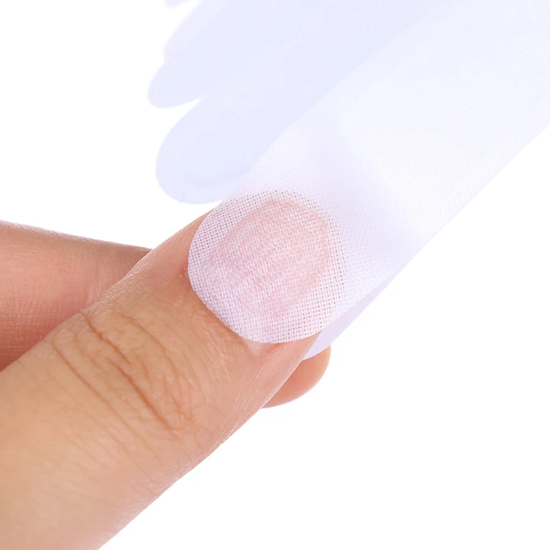Protective Layer Extension Manicure 6Pcs Adhesive Nail Breathable Silk Fabric And Cloth Repair Wrap Stickers