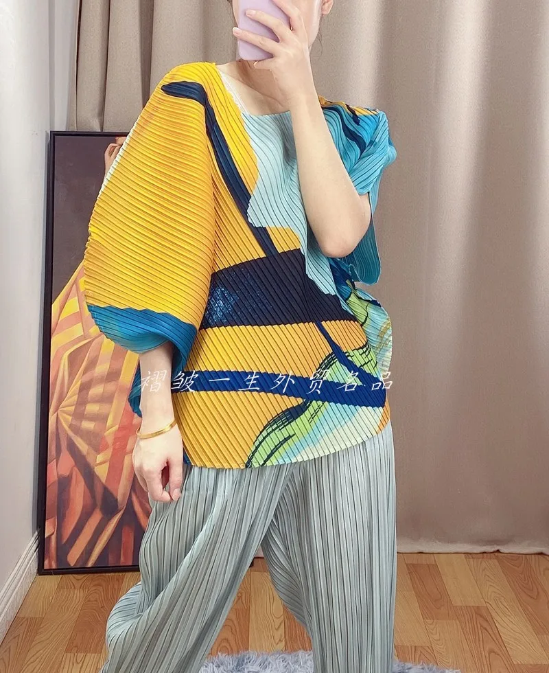 2020 early autumn women's loose print T-shirt