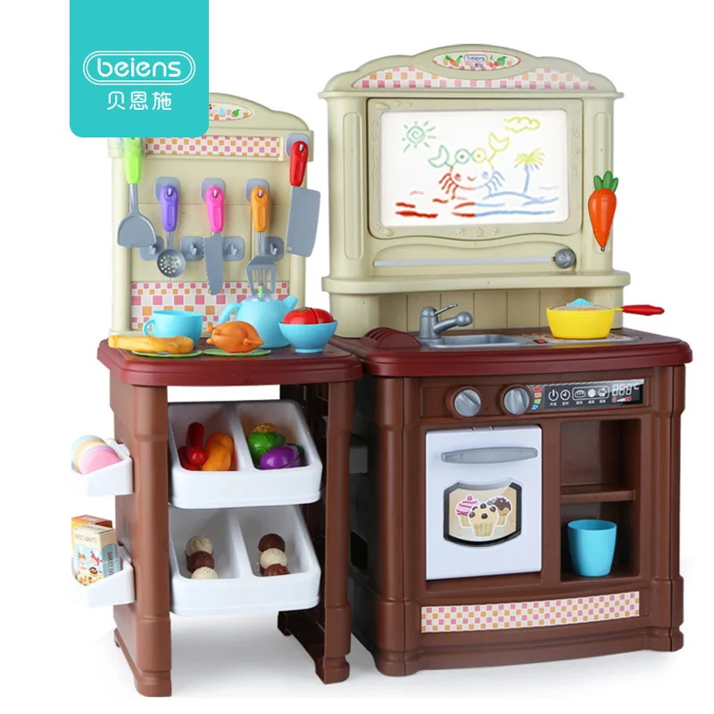 

Children Have Glue-free System Every Family Set Rubber Model Mini Rubber Do Cook Kitchenware Every Family
