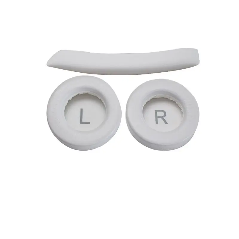 1Set Leather Ear Cushion Cover Headband for AKG K540 K545 K845 K845BT Headphone