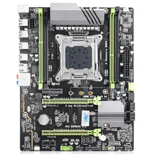 Делюкс Desktop материнских плат X79 Lga 2011 ЦП компьютера 4 канала игровые Поддержка M.2 E5-2680V2 I7 Sata 3,0 Usb 3,0 для Intel B75